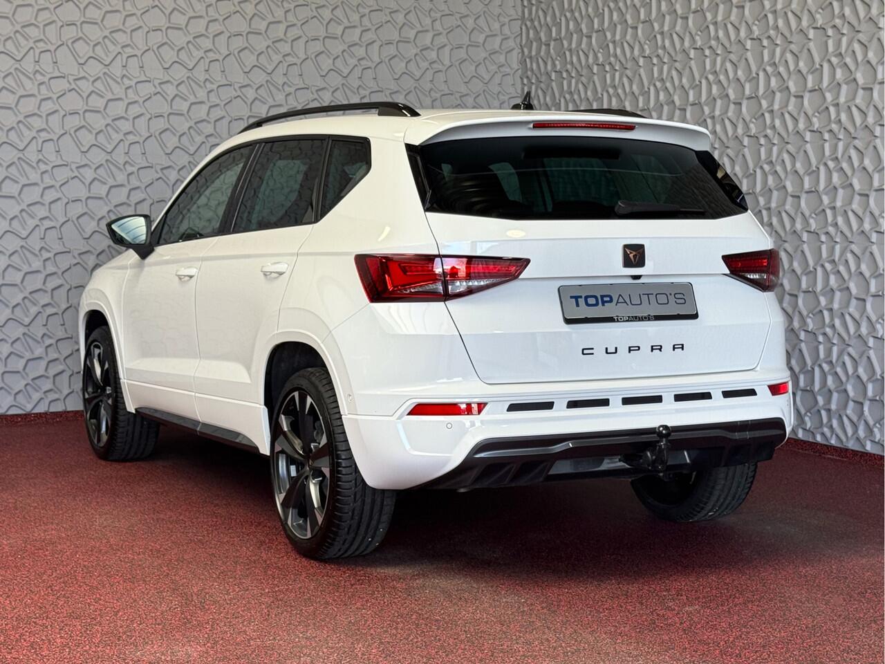 Cupra Ateca 1.5 TSI 2.788KM. BEATS MATRIX LED ELEK.KLEP TREKHAAK NAVI CAMERA CARPLAY STOEL/STUUR VERW. 09/2024