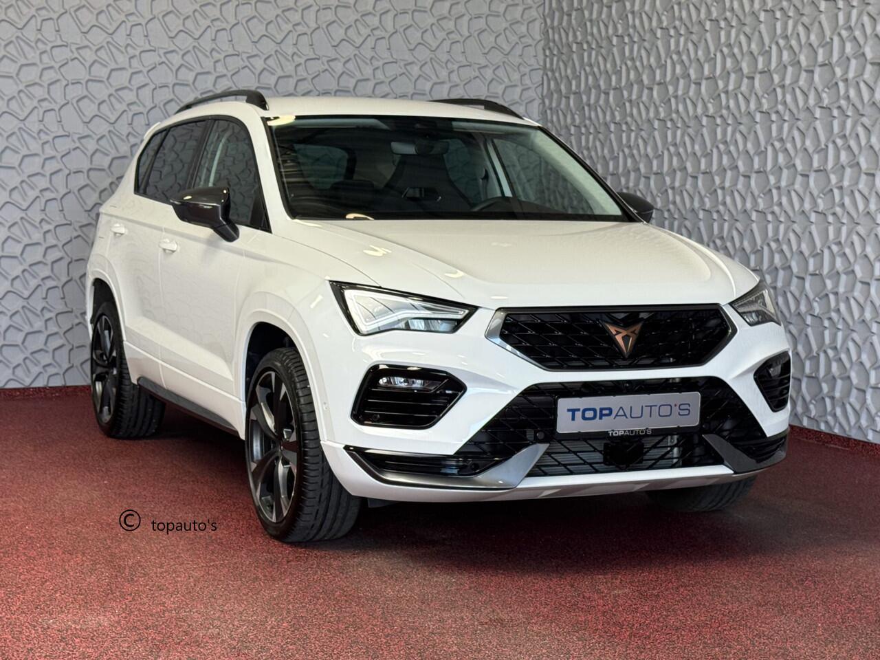 Cupra Ateca 1.5 TSI 2.788KM. BEATS MATRIX LED ELEK.KLEP TREKHAAK NAVI CAMERA CARPLAY STOEL/STUUR VERW. 09/2024