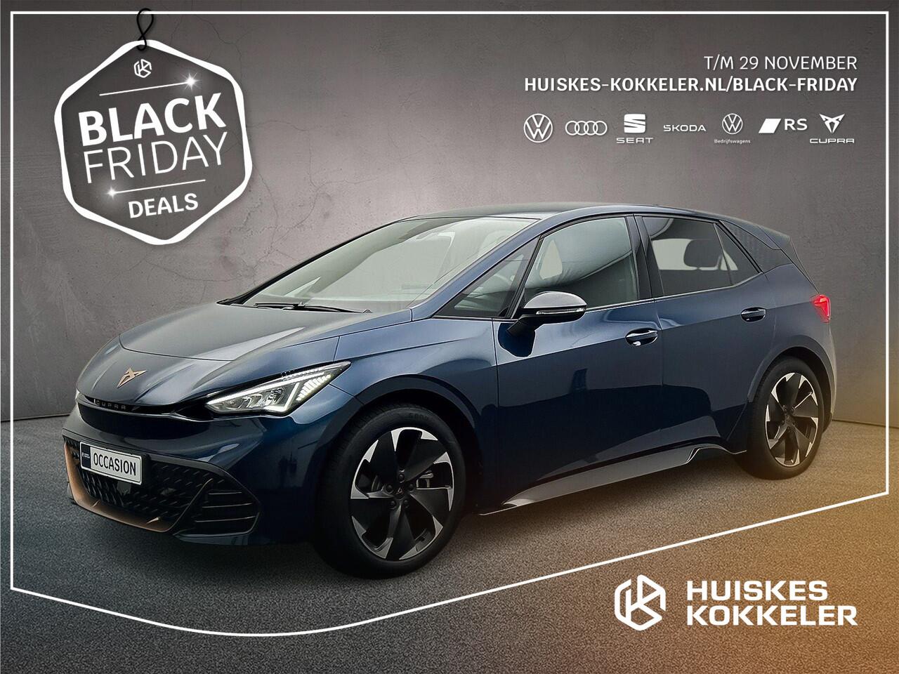 Cupra Born Adrenaline 230pk, 82 Kwh accu, Verwarmd Stuurwiel , Parkeersensoren, App connect, LED koplampen, Stoelverwarming, Airco, DAB, Radio