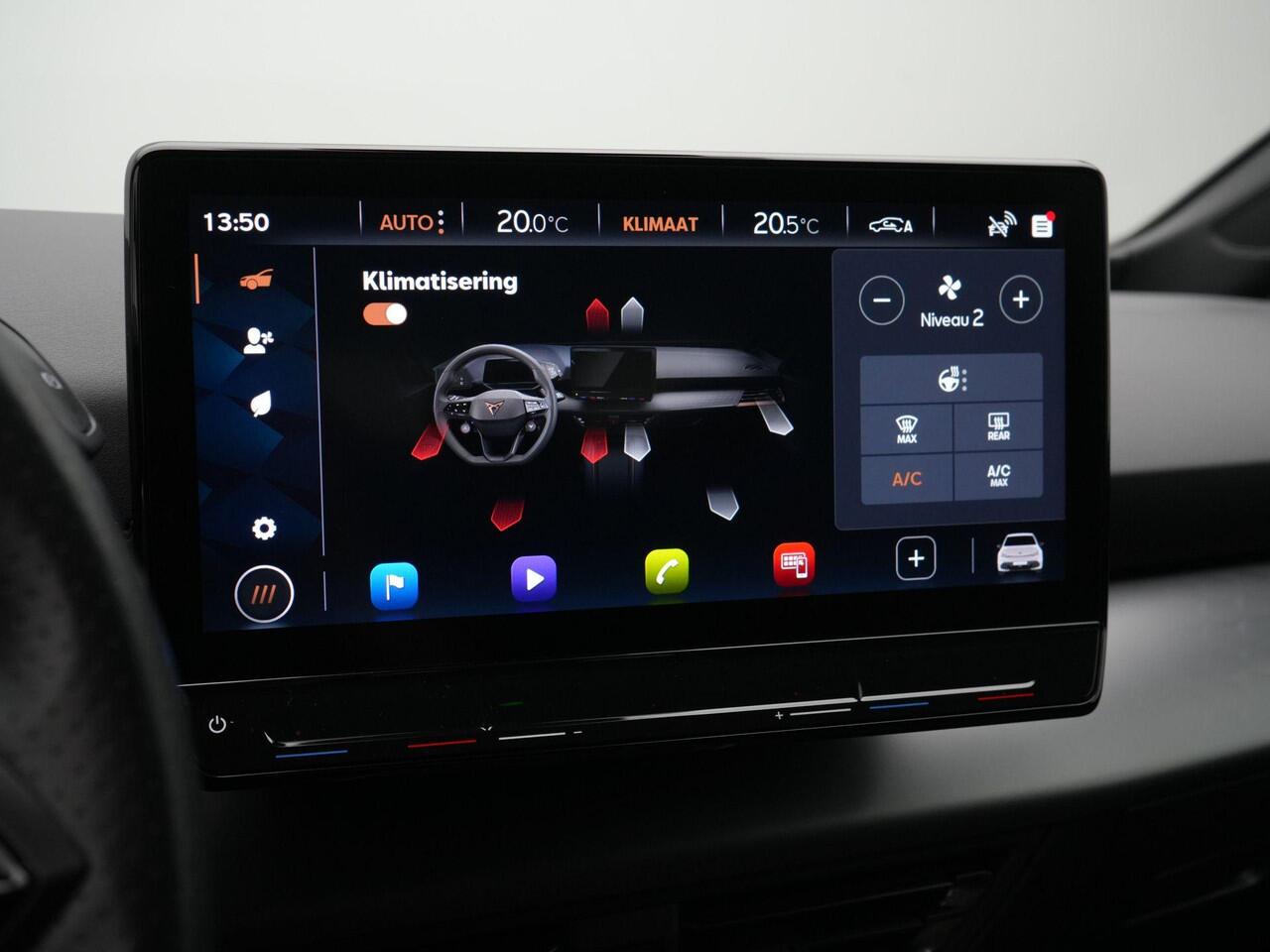 Cupra Born Performance 82 kWh 231 pk eBoost | Achteruitrijcamera | Navigatie | Stuur verwarmd