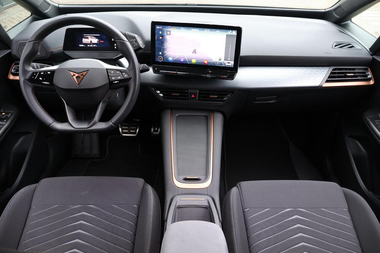Cupra Born Business 62 kWh 2e Eigenaar | Volledig onderh | BTW | NL-Auto | SOH 91% | Stuurverwarming | Camera | Navi | Sfeer | Carplay | Ad Cruise | DAB | Full Led | Keyless | Start/Stop | PDC