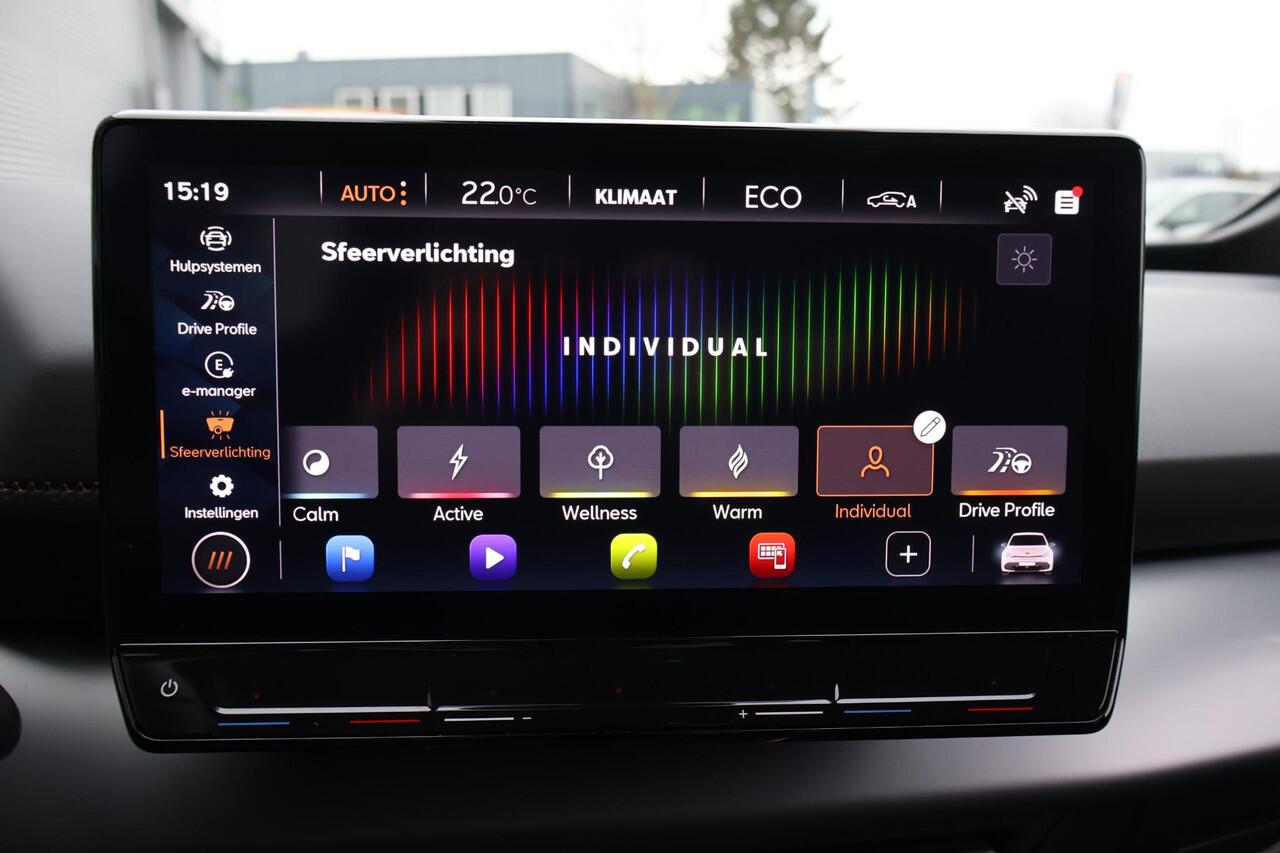 Cupra Born Business 62 kWh 2e Eigenaar | Volledig onderh | BTW | NL-Auto | SOH 91% | Stuurverwarming | Camera | Navi | Sfeer | Carplay | Ad Cruise | DAB | Full Led | Keyless | Start/Stop | PDC