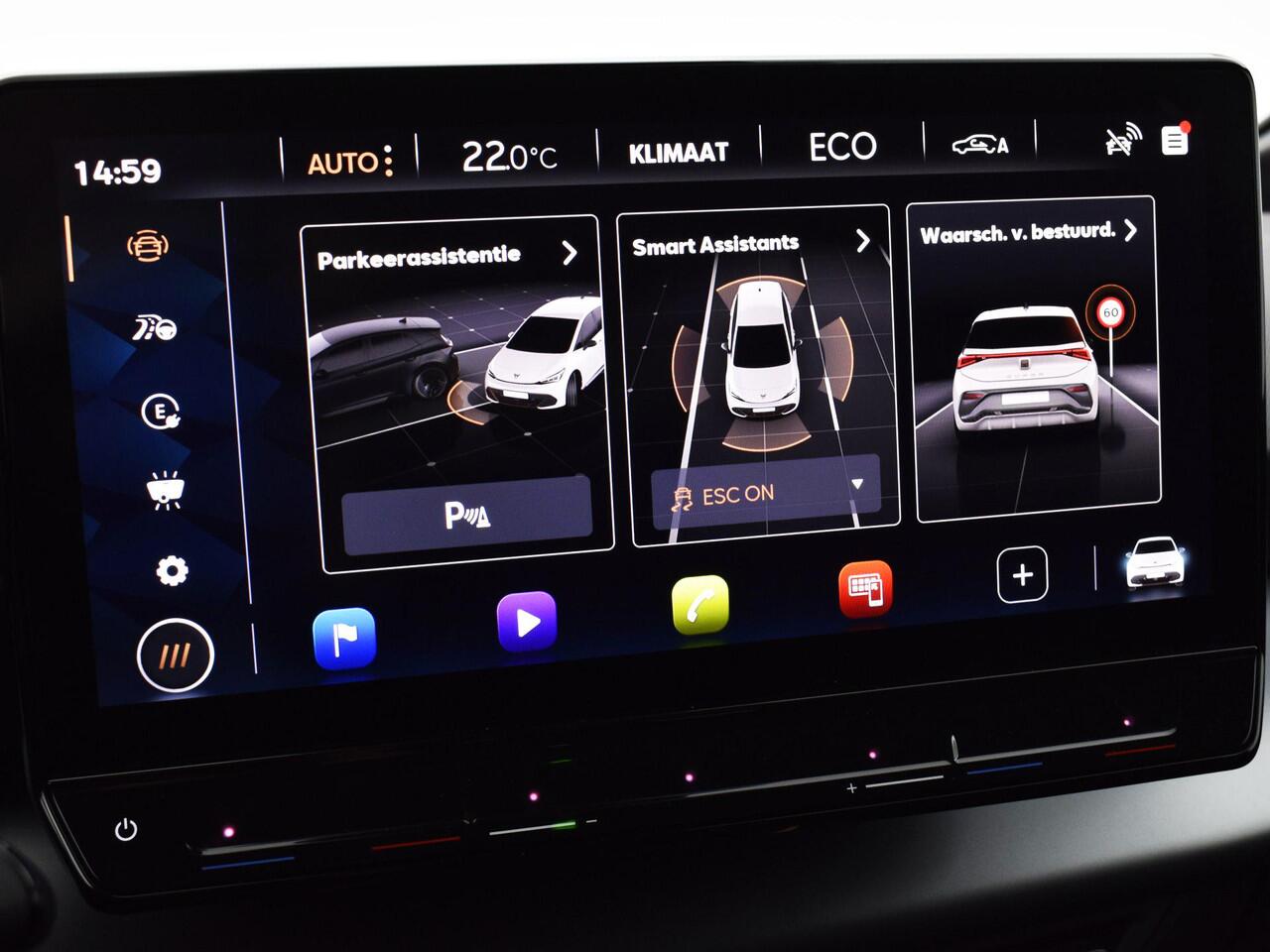 Cupra Born 204pk Business 62 kWh · Camera · Apple/Android Car Play · Navigatie · P-Sensoren · Verkeersbord Herkenning · 18'' Inch ·