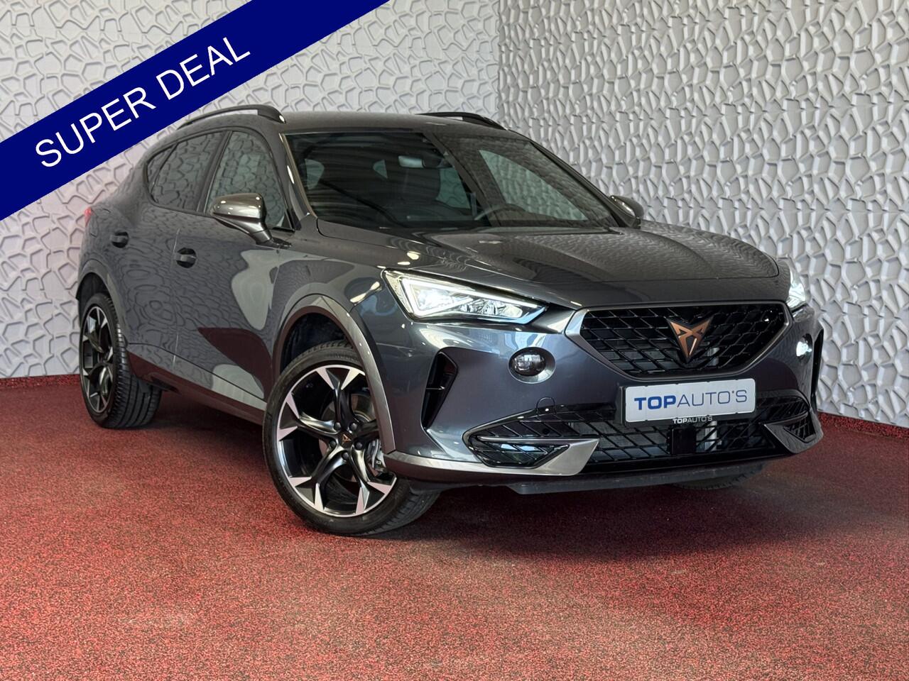 Cupra Formentor 1.5 TSI 150 PK LED CARPLAY NAVI CAMERA ADAP.CRUISE STOEL/STUUR VERW. 05/2024