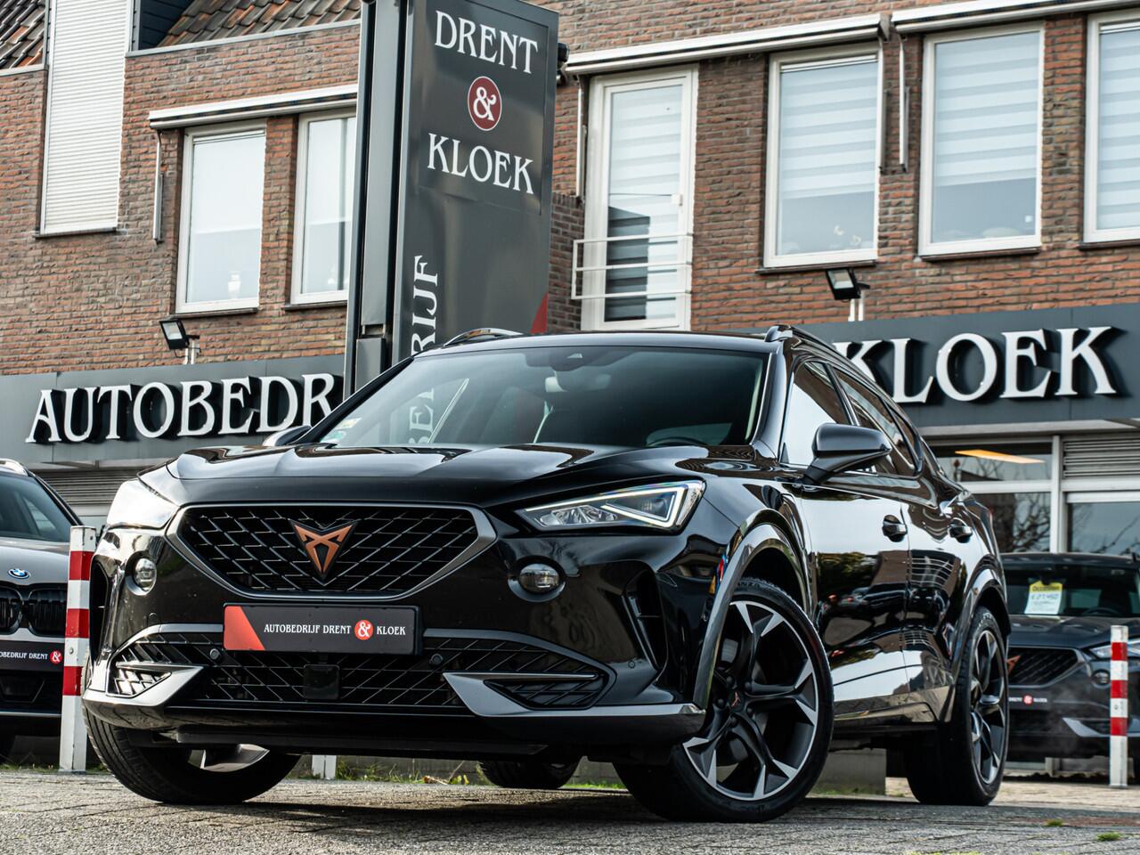 Cupra Formentor 1.4 e-Hybrid VZ Performance SPORTSTUUR ELEK VOL LEDER SCHAALSTOELEN CAMERA 19 INCH BLACK OPTIC