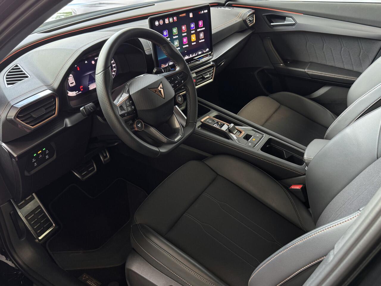 Cupra Formentor ?NW MODEL? 1.5 TSI 150PK CAMERA ELEK.TREKHAAK STOEL/STUUR ELEK.KLEP VERW. LED LEER CARPLAY ZWARTE.HEMEL 10/2024