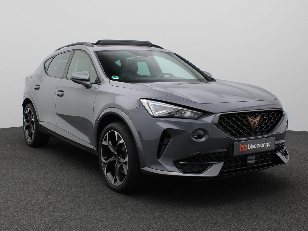 Cupra Formentor 1.4 e-Hybrid Performance 204PK DSG Pano-Schuifdak, Full led, Adaptieve Cruise Controle, Achteruitrijamera, Keyless, Stoel-Stuurverwarming, Elektr. Achterklep, 19" LM Velgen