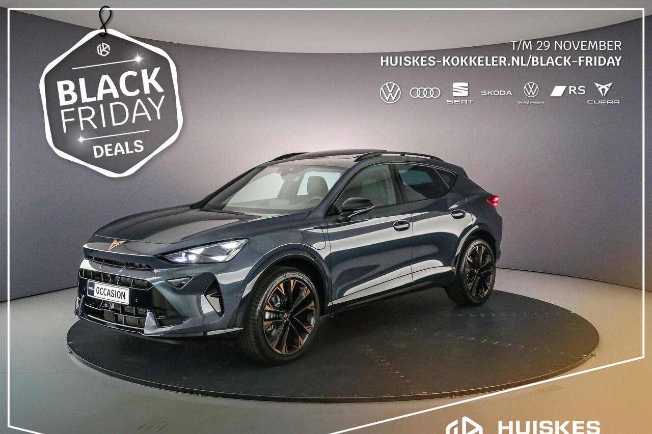 Cupra Formentor Business 1.5 TSI eHybrid 204pk DSG Automaat Panoramadak, Elektrische achterklep, 360 camera, Navigatie, Achteruitrijcamera, Stuurwiel verwarmd