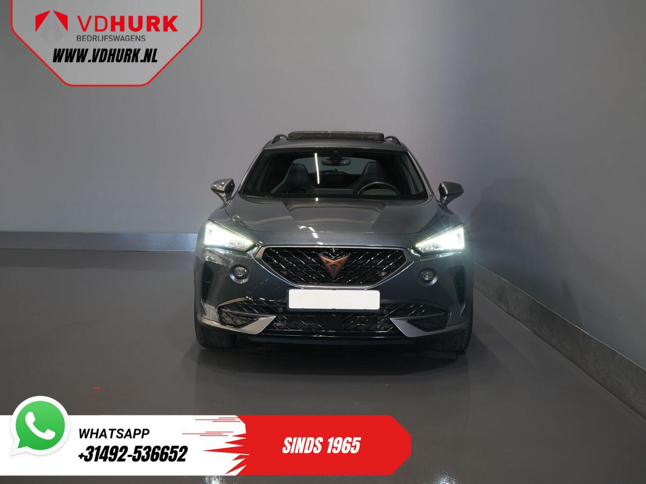 Cupra Formentor 1.4 e-Hybrid 245 pk Copper Edition Pano/ Elek.Trekhaak/ Elek.Klep/ Mem.Stoel/ Matrix/ Adapt. Cruise/ Carplay/ Camera/ Stoelverw./ Stuurverw./ 19" LMV