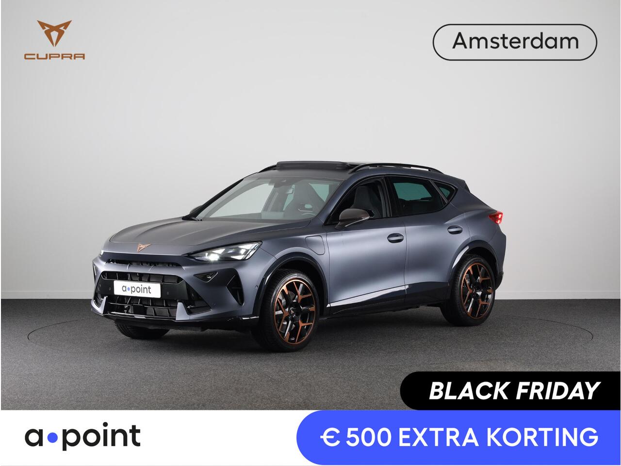 Cupra Formentor 1.5 TSI e-Hybrid VZ Performance 272pk | Panoramadak | Matte Lak | 19 inch | Carbon Spiegelkappen | Trekhaak | Sennheiser |