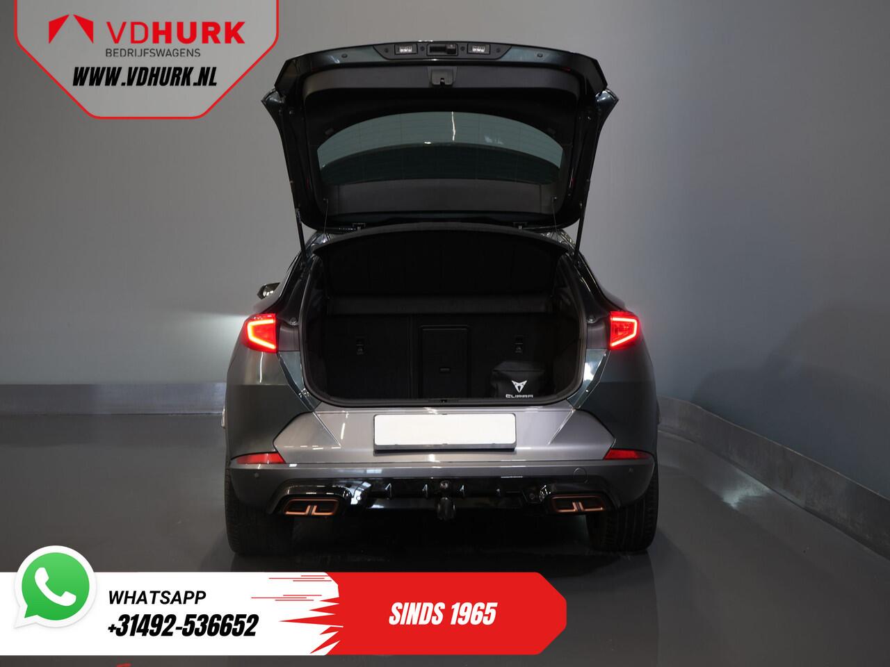 Cupra Formentor 1.4 e-Hybrid 245 pk VZ Performance Matrix/ Trekhaak/ Adapt.Cruise/ Stoelverw./ Stuurverw./ Navi/ Camera/ Climate