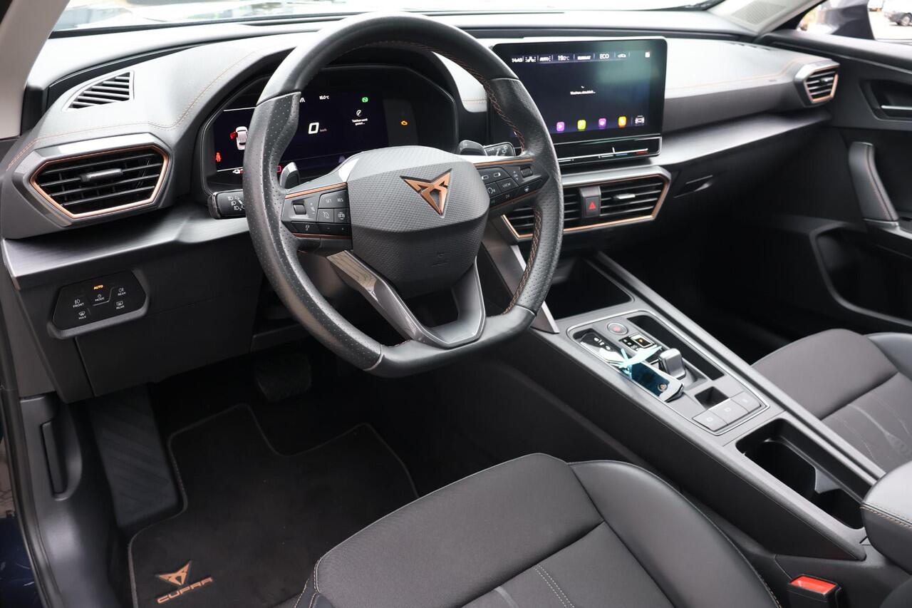 Cupra Formentor 1.4 Business Edition 204PK | 1e Eigenaar | Dealer Onderh. | BTW | 1 Laadkabel | Sfeer | Stoel/Stuur Verwarming | Full Link Activatie | Ad Cruise | Full Led | Keyless | PDC