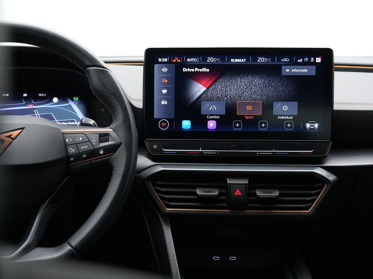 Cupra Formentor 1.5 TSI 150 pk DSG Business Edition Plus | Stuur-/stoelverwarming | Achteruitrijcamera | Navigatie | Carplay