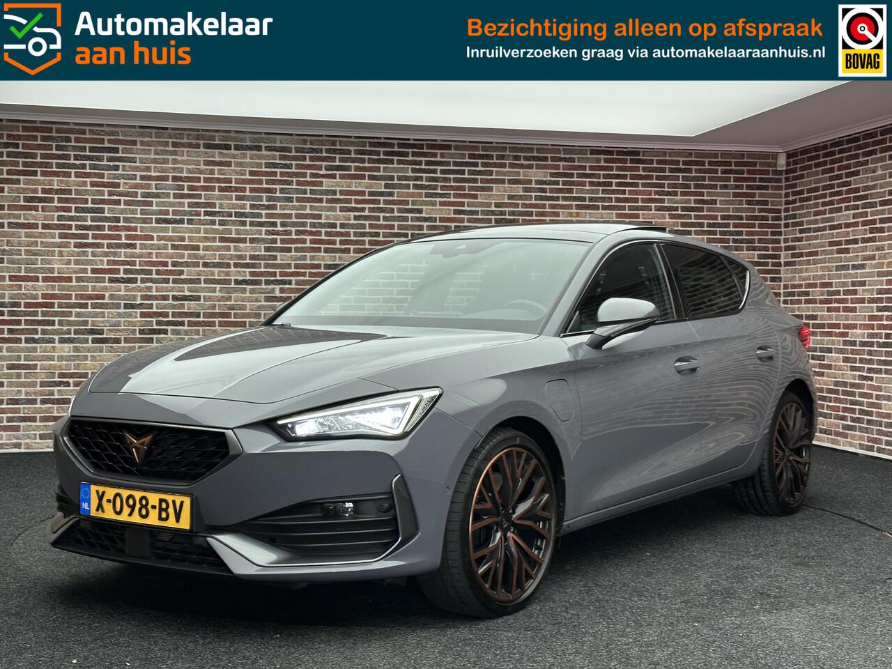 Cupra Leon 1.4 e-Hybrid VZ Copper Edition | Dak| Memory| CarPlay| Leder| BTW auto|