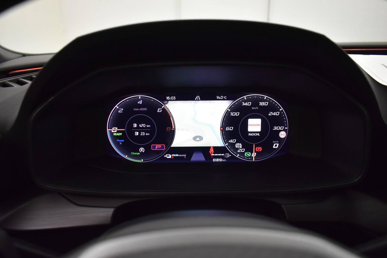 Cupra Leon 1.4 e-Hybrid VZ Black Edition 245PK Camera Virtual Stoel verw