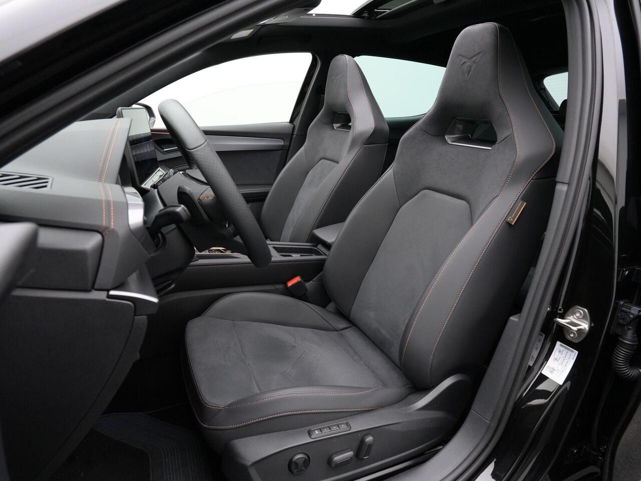 Cupra Leon 1.5 TSI 204 pk DSG e-Hybrid | Panoramadak | Geheugenstoel | Sennheiser | Leder/alcantara | Matrix LED