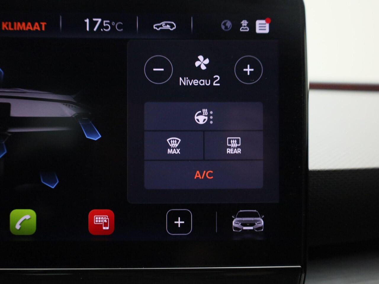 Cupra Leon Sportstourer 1.4e-Hybrid 180kW/245PK VZ DSG · Trekhaak · Camera + Parkeersensoren · Navigatie · Garantie tot april 2027 of 90000km