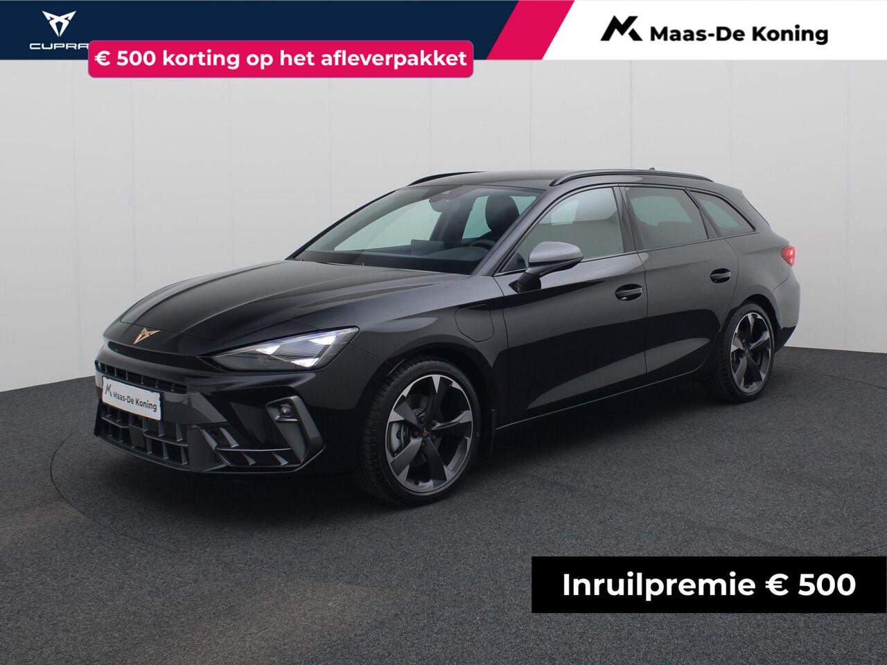 Cupra Leon Sportstourer 1.5 TSIe-Hybrid 150kW/204PK DSG · Apple/Android Car Play · Camera + Parkeersensoren · LED · Garantie tot 10-07-2028 of 90000km.