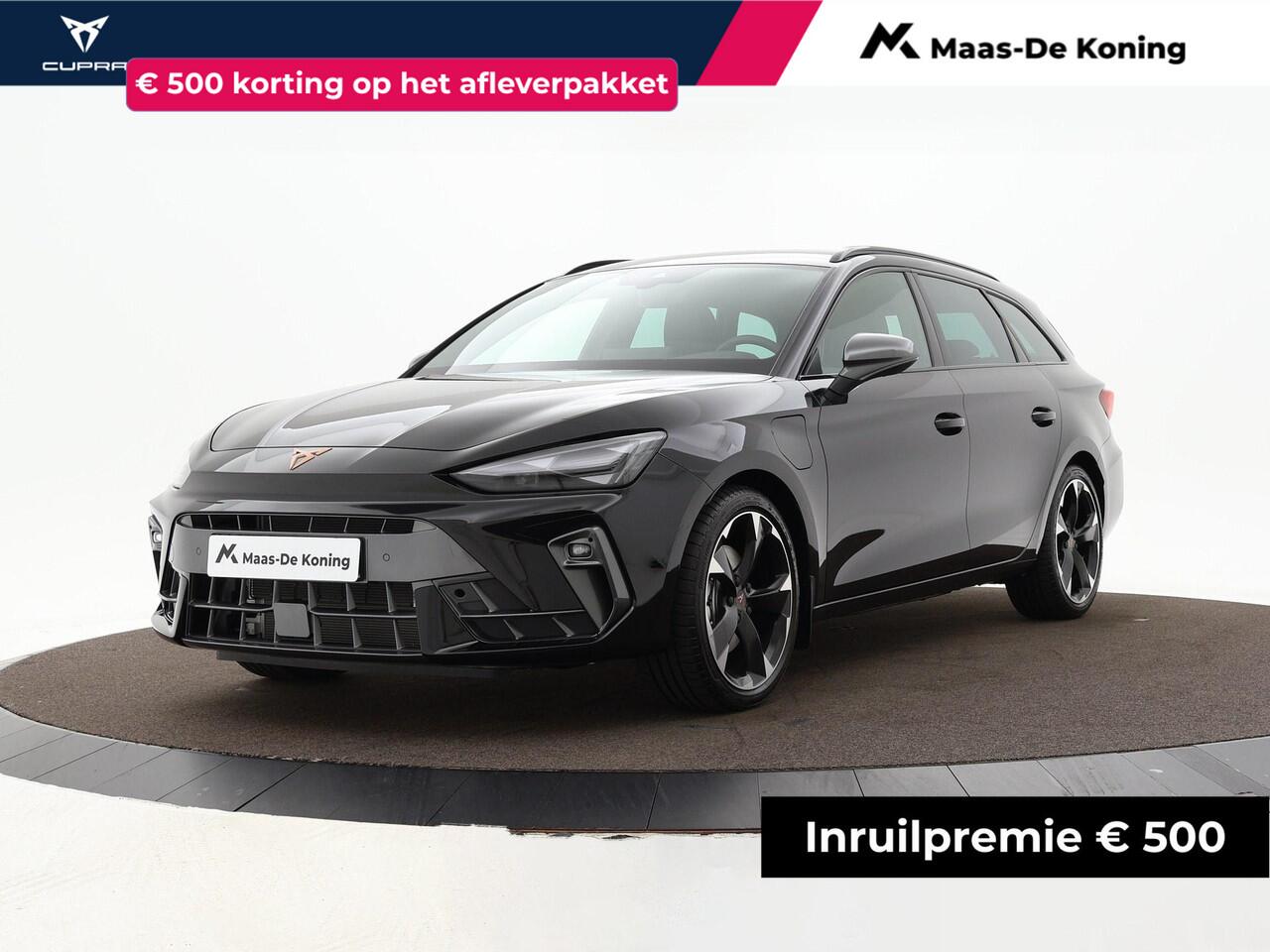 Cupra Leon Sportstourer 1.5 e-Hybrid 204pk DSG · Camera · Apple/Android Car play · Elek. Trekhaak · Keyless · 18'' Inch · Garantie t/m 21-05-2028 of 100.000km