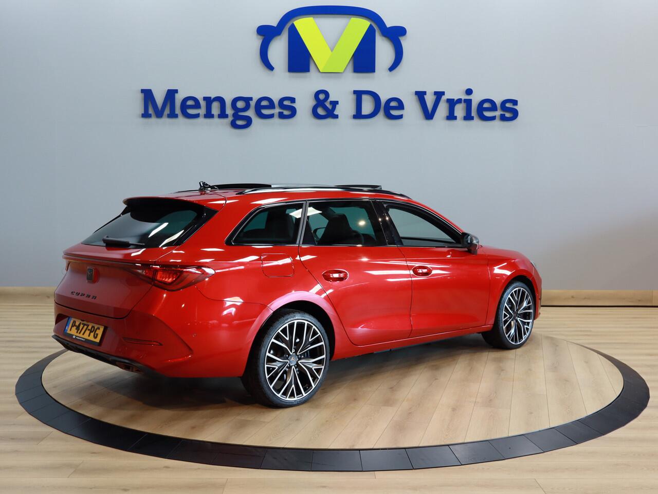 Cupra Leon Sportstourer 1.4 e-Hybrid VZ Performance Airco ECC | Panorama | Virtual | Stoel-Stuur Verwarming | Adaptive Cruise | Sfeer | Isofix | NAP