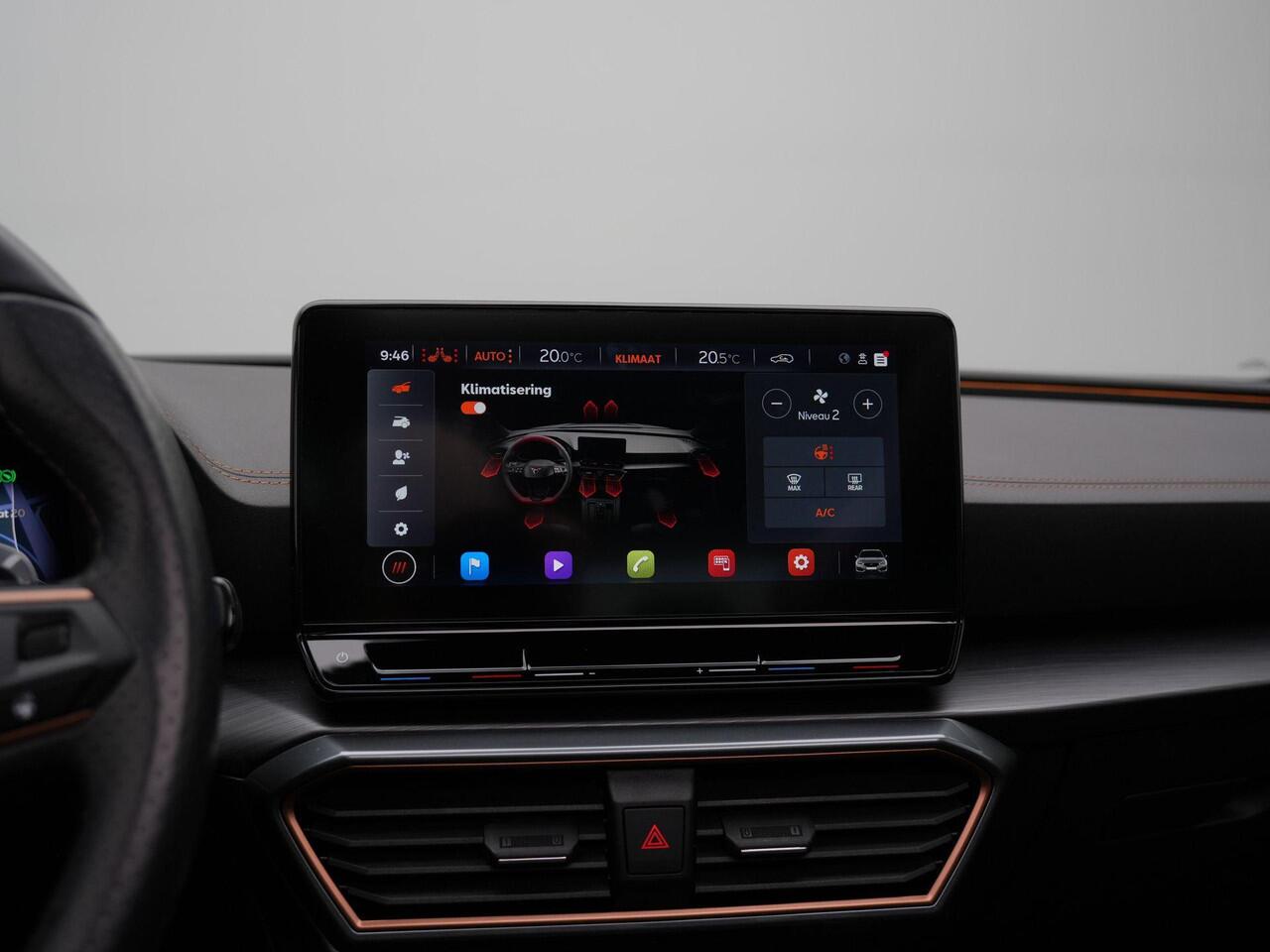 Cupra Leon Sportstourer 1.4 e-Hybrid 245 pk DSG VZ Performance | Panoramadak | Leder | Geheugenstoel | Adaptief sportonderstel | Stuur-/stoelverwarming