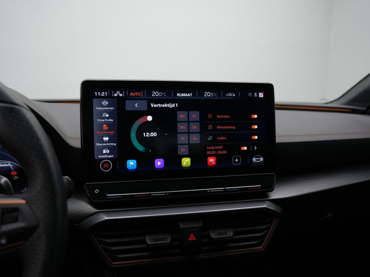 Cupra Leon Sportstourer 1.4 e-Hybrid 245 pk DSG VZ Performance | Sabelt kuipstoelen | Matrix LED | Adaptief onderstel | Stuur-/stoelverwarming | Achteruitrijcamera