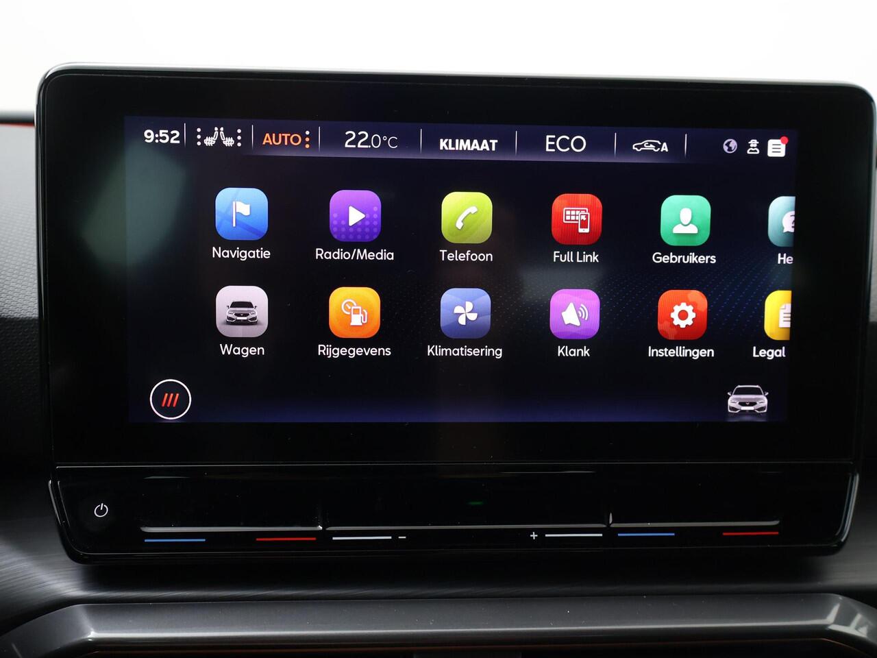 Cupra Leon Sportstourer 1.4 e-Hybrid VZ Business 245 PK | SoH 100% | Navigatie | Camera | Stoelverwarming | Adaptive Cruise Controle | Virtual Cockpit |