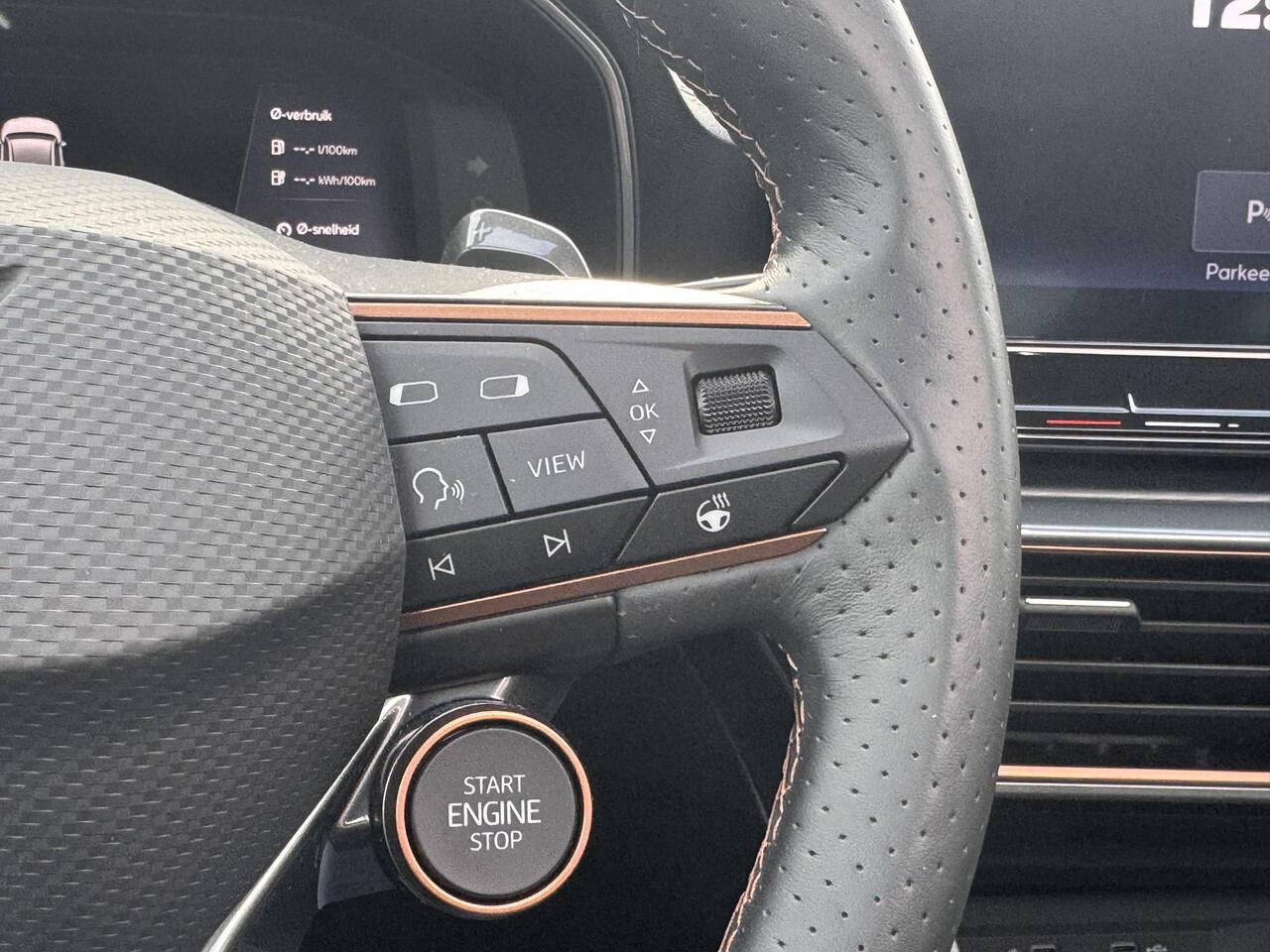 Cupra Leon Sportstourer 1.4 e-Hybrid VZ Performance 245PK | Panorama dak | Kuipstoelen | Memory | Apple carplay |