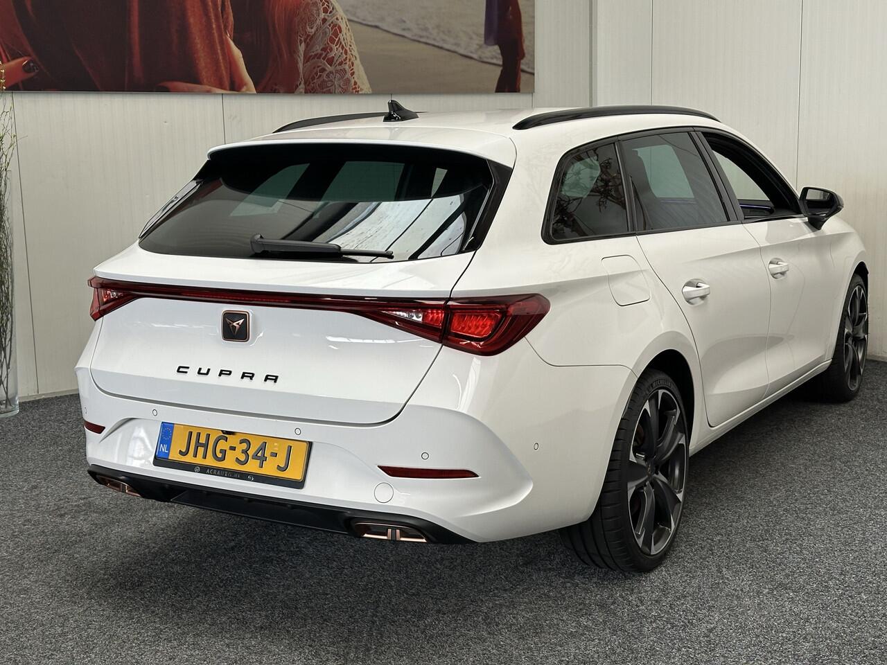 Cupra Leon Sportstourer 1.4 E-HYBRID VZ BUSINESS NAVIGATIE ADAPTIVE CRUISE CONTROL APPLE CARPLAY/ANDROID RIJSTROOKSENSOREN ACHTERUITRIJCAMERA ZEER MOOI !! 3010 Coen