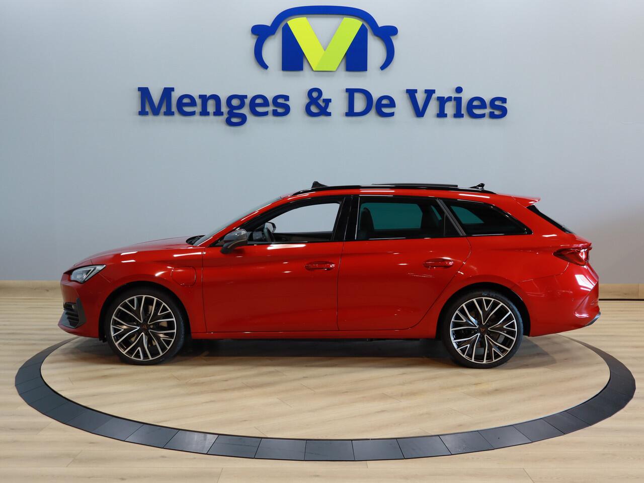 Cupra Leon Sportstourer 1.4 e-Hybrid VZ Performance Airco ECC | Panorama | Virtual | Stoel-Stuur Verwarming | Adaptive Cruise | Sfeer | Isofix | NAP