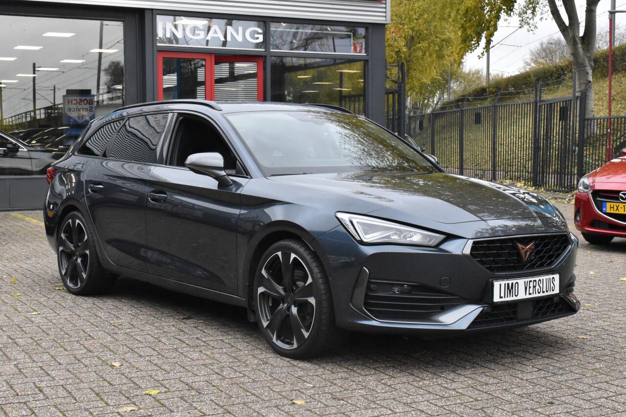 Cupra Leon Sportstourer 1.4 e-Hybrid VZ Performance 245PK | SOH 99.6% | Stuur/Stoelverwarming | ACC | Navi | 12 mnd BOVAG garantie | Whatsapp 06-53188999