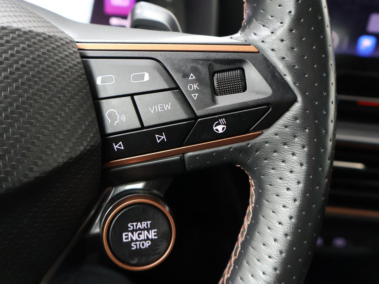 Cupra Leon Sportstourer 1.4 e-Hybrid VZ Copper Edition | 245 PK | SoH 100% | Panoramadak | Keyless | Achterklep elektrisch | Stoelverwarming | Virtual Cockpit |