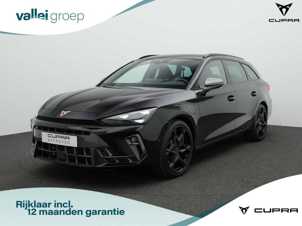 Cupra Leon Sportstourer 1.5 TSI e-Hybrid 272 pk VZ Performance | Trekhaak | Adaptieve onderstelregeling (DCC) | Kuipstoelen | CUPRA-stuur met startknop | Sennheiser geluid | Achteruitrijcamera | 19 inch