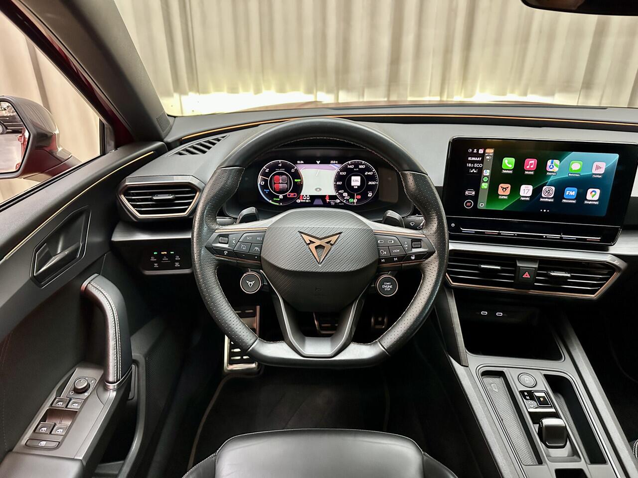 Cupra Leon Sportstourer 1.4 e-Hybrid VZ Adrenaline *Leder* Stoel/Stuurverwarming / Memory Seat / Keyless / Digital Cockpit / Adaptive Cruise / 19" LMV