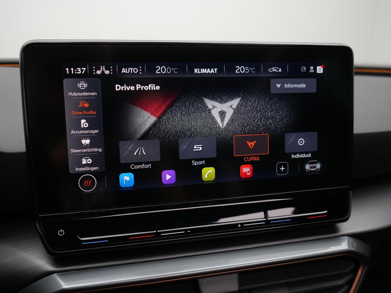 Cupra Leon Sportstourer 1.4 e-Hybrid 245 pk DSG VZ Performance | Panoramadak | Adaptief sportonderstel | Stuur-/stoelverwarming | 19 inch