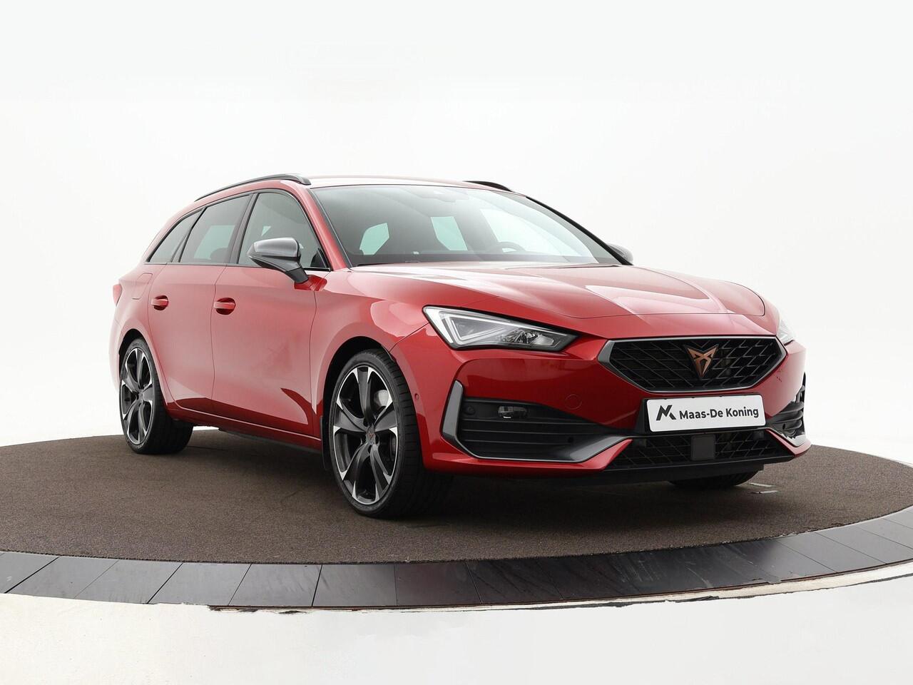 Cupra Leon Sportstourer 1.4 245pk DSG e-Hybrid VZ Performance · Camera · Elek. Trekhaak · Keyless · Apple/Android Car Play · Dodehoek Detectie · Stoel &Stuurverwarming · 19'' Inch · Garantie t/m 18-01-2027 of 90.000km
