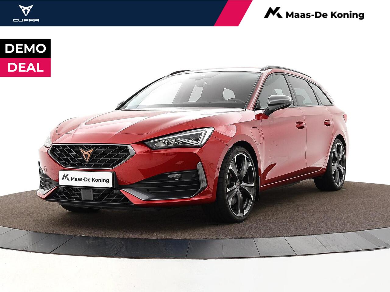 Cupra Leon Sportstourer 1.4 245pk DSG e-Hybrid VZ Performance · Camera · Elek. Trekhaak · Keyless · Apple/Android Car Play · Dodehoek Detectie · Stoel &Stuurverwarming · 19'' Inch · Garantie t/m 18-01-2027 of 90.000km