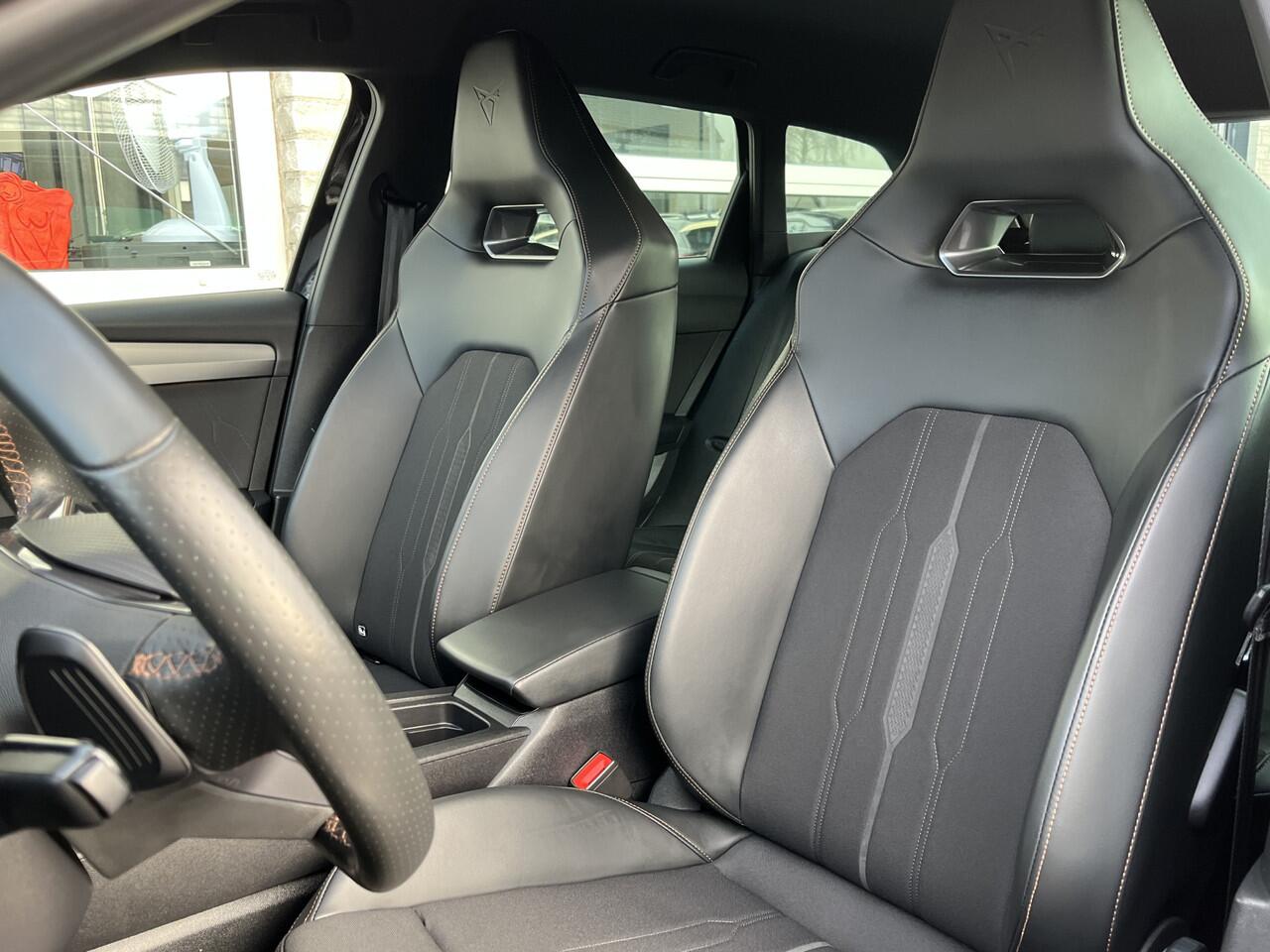 Cupra Leon Sportstourer 1.4 e-Hybrid Performance / AUTOMAAT/ DIGITAL DASH/ ADAPT. CRUISE/ RIJ-MODI/ FULL LINK/ PARK. SENSOREN + CAMERA/ NAVI/ DAB/ LED