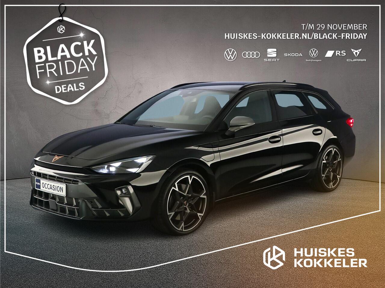 Cupra Leon Sportstourer VZ Performance 1.5 TSI e-Hybrid 272pk DSG Automaat Trekhaak, Achteruitrijcamera, Elektrische achterklep, Adaptive cruise control, Stuurwiel verwarmd