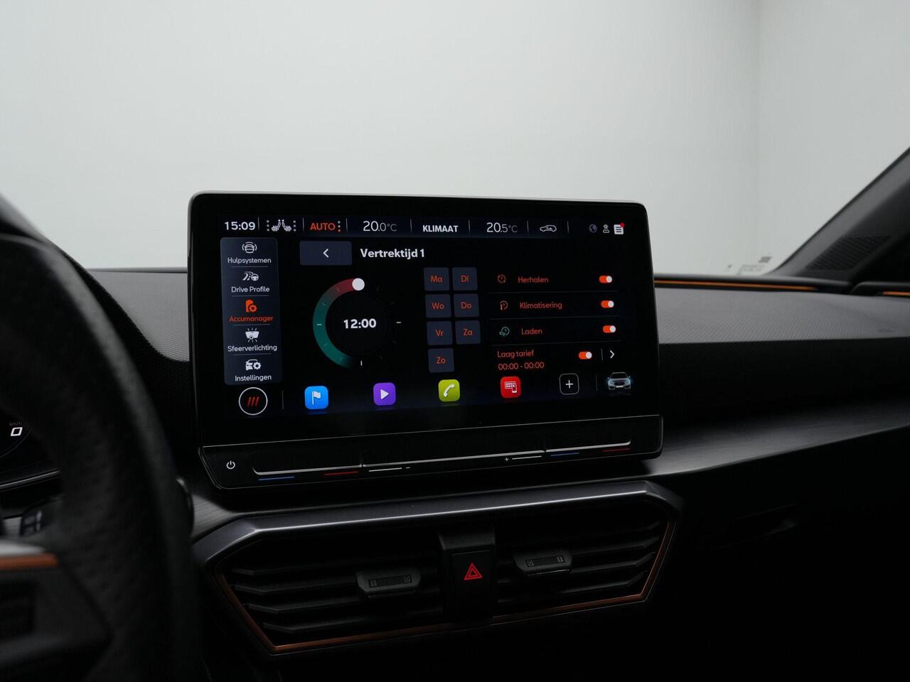 Cupra Leon Sportstourer 1.4 e-Hybrid 245 pk DSG VZ Performance | Trekhaak | Adaptief onderstel | Stuur-/stoelverwarming | Achteruitrijcamera