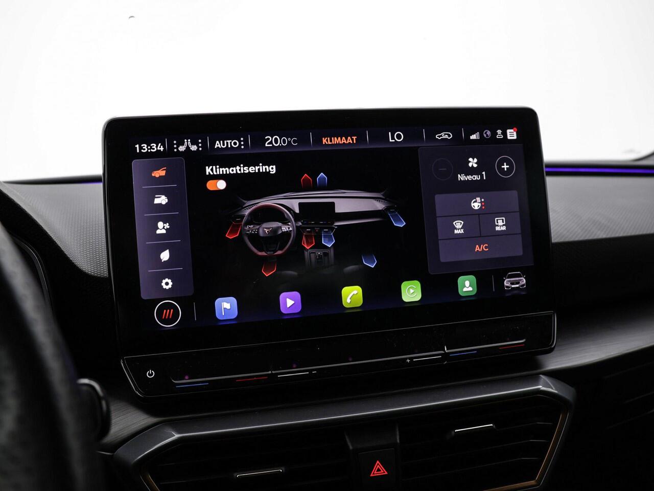 Cupra Leon Sportstourer 1.4 245pk DSG e-Hybrid VZ Performance · Camera · Elek. Trekhaak · Keyless · Apple/Android Car Play · Dodehoek Detectie · Stoel &Stuurverwarming · 19'' Inch · Garantie t/m 18-01-2027 of 90.000km