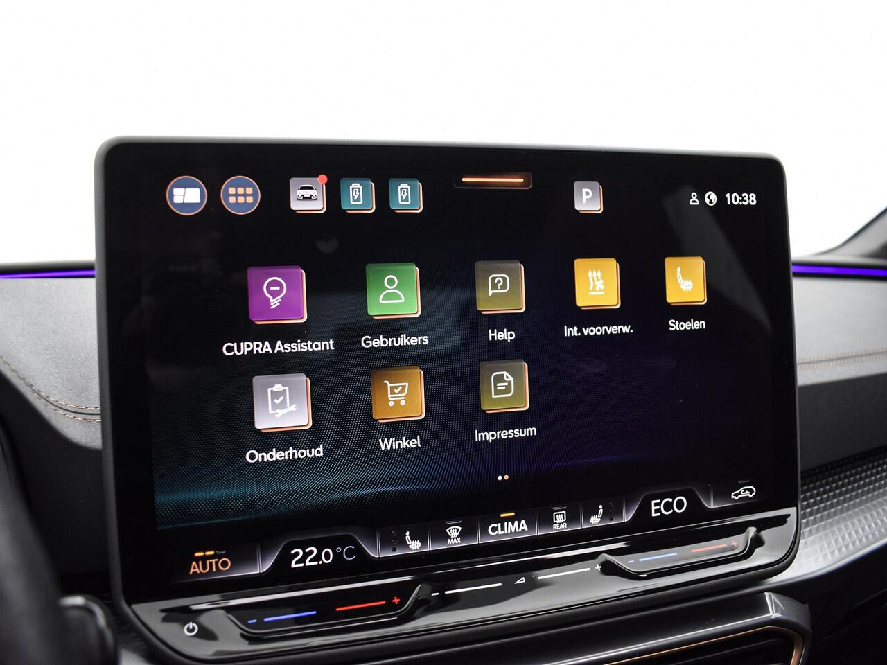 Cupra Leon 1.5 TSI 204pk DSG e-Hybrid VZ Performance · Panoramadak · Camera · Keyless · Dodehoek Detectie · Sennheiser Audio · Elek. Voorstoelen · Carbon Spiegelkappen · 19'' Inch · Garantie t/m 02-02-2030 of 100.000km