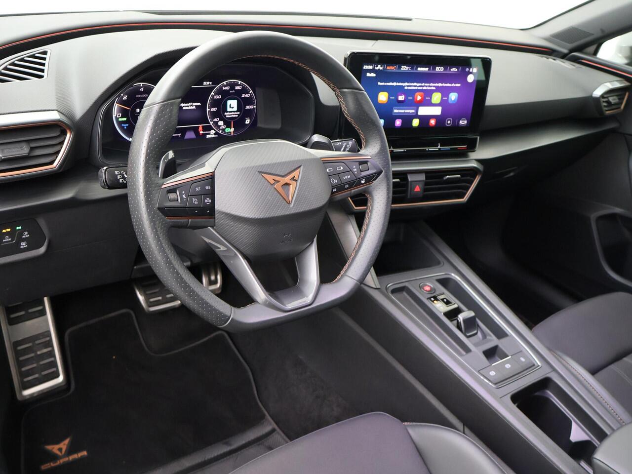 Cupra Leon 1.4 e-Hybrid VZ 245 | 245 PK | SoH 91% | Navigatie | Stoelverwarming | Stuurwielverwarming |