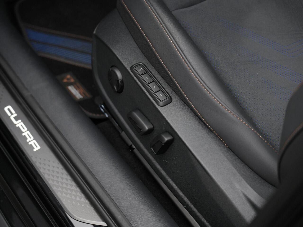 Cupra Leon 1.5 TSI 204 pk DSG e-Hybrid | Panoramadak | Geheugenstoel | Sennheiser | Leder/alcantara | Matrix LED