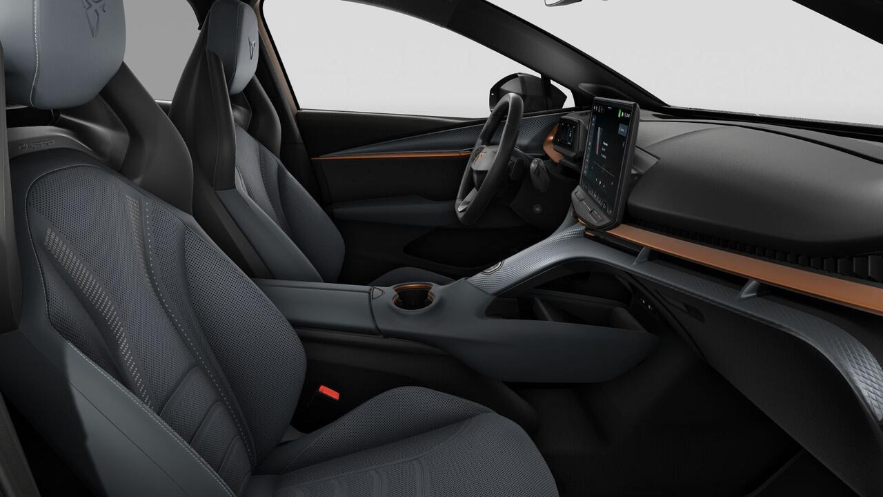 Cupra Tavascan 77kWh Elektromotor 340 1AT VZ Extreme | Digitaal instrumentenpaneel (Virtual Cockpit) | Head-up Display met 'Augmented Reality' | Multifunctioneel verwarmbaar stuurwiel met start- & CUPRA-knop