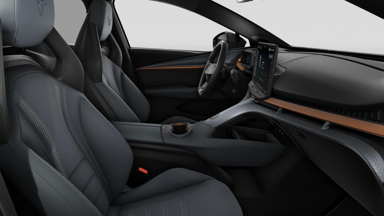 Cupra Tavascan 77kWh Elektromotor 340 1AT VZ Extreme | Digitaal instrumentenpaneel (Virtual Cockpit) | Head-up Display met 'Augmented Reality' | Multifunctioneel verwarmbaar stuurwiel met start- & CUPRA-knop