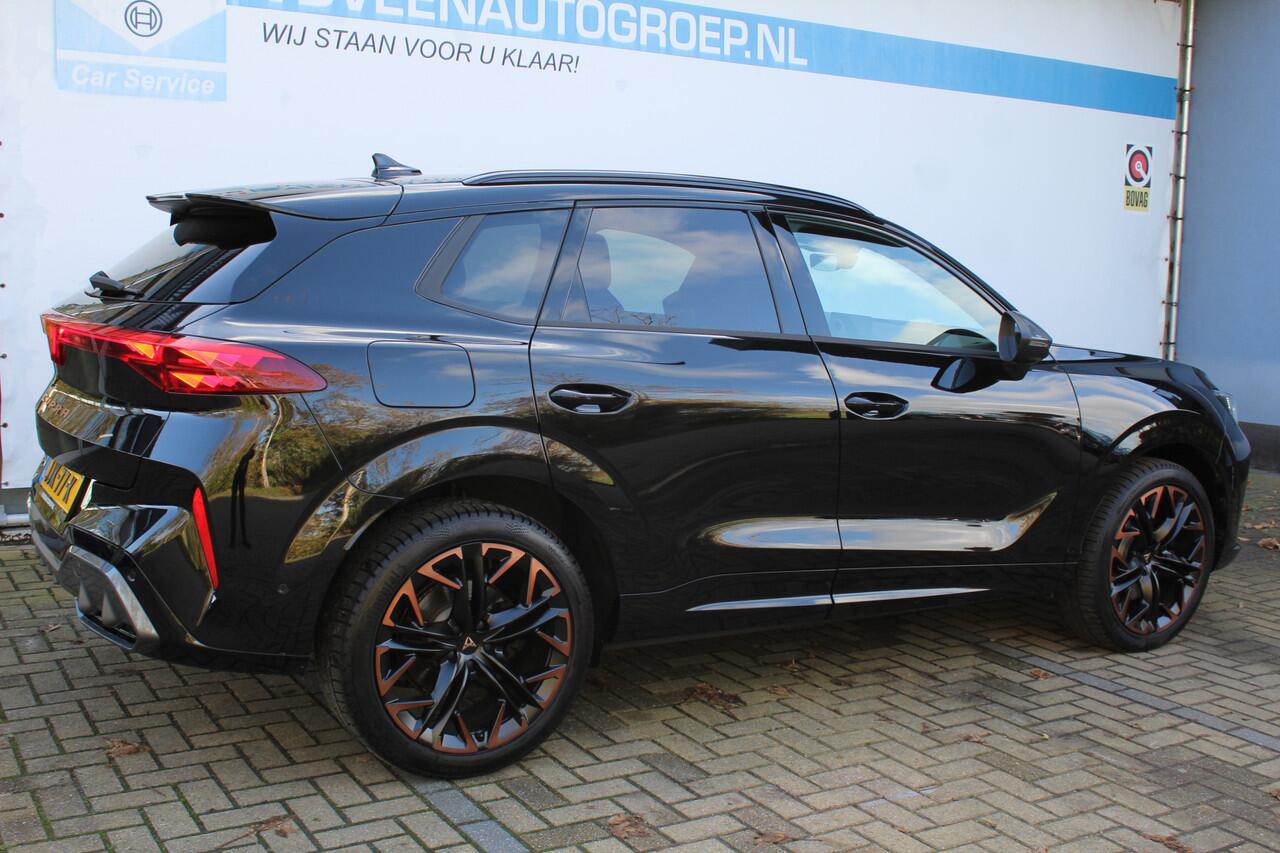 Cupra Terramar 1.5 TSI e-Hybrid VZ Performance 272pk | Panorama dak | Head-Up Display | Memory stand stoelen | Stoel & Stuurverwarming | 360* Camera | Draadloze telefoonlader | Elektrische kofferbakklep | Apple CarPlay/Android Auto | Adaptive cruise | Keyless entry/star