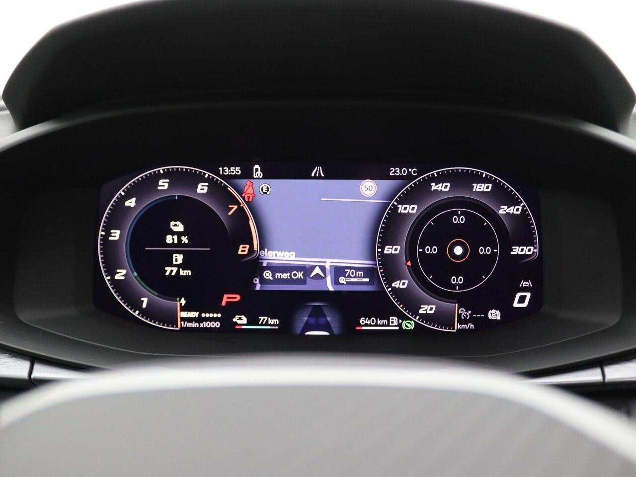 Cupra Terramar 1.5 TSI e-Hybrid VZ Performance 272PK DSG matrix led, Dynamica, trekhaak, Sennheiser audio, 360gr. camera, head-up display, alarm, schuif-kanteldak, winterpakket, adaptive cruise met travel assist, side assist, virtual pedal, keyless, 20" lichtmetaal