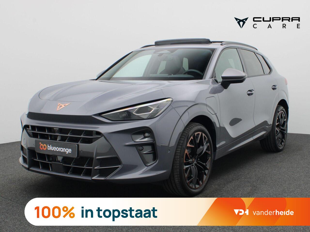 Cupra Terramar 1.5 TSI e-Hybrid VZ Performance 272PK DSG matrix led, trekhaak, sennheiser audio, 360gr. camera, head-up display, alarm, schuif-kanteldak, winterpakket, adaptive cruise met travel assist, side assist, virtual pedal, keyless, 20" lichtmetaal