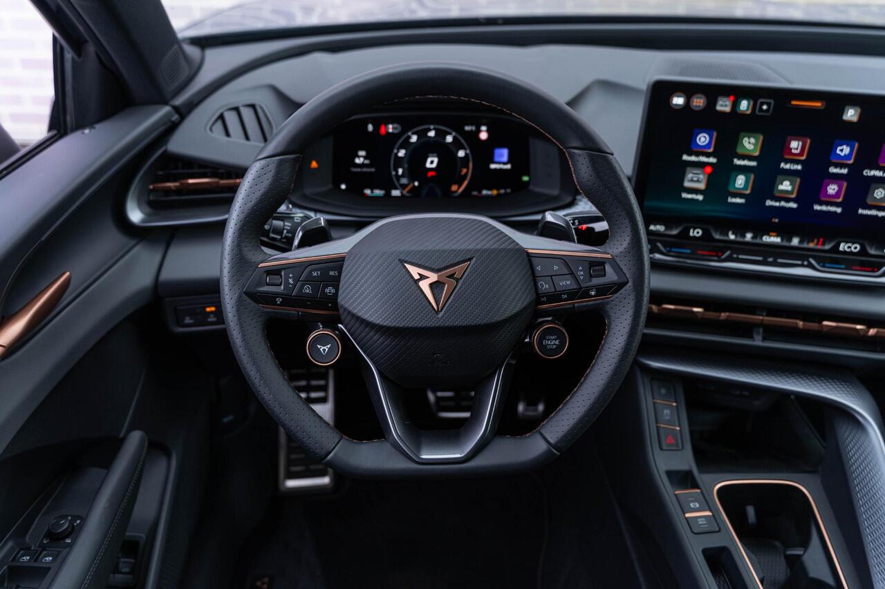 Cupra Terramar 1.5 TSI e-Hybrid Business | Adaprive Cruise Control | Achteruitrijcamera | Virtual Cockpit | Standkachel | Apple carplay/Android Auto | LED koplampen | Stoelverwarming | Stuurverwarming